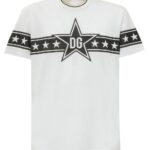 Dolce&Gabbana Tshirt (White) / DG Star Logo T-shirt