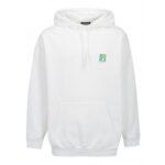 BALENCIAGA Sweatshirt (White) Logo Patch Hoodie
