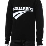 Dsquared2 Sweatshirt (Black) / Logo Print Sweatshirt