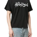 PALM ANGELS T-shirt (Black) / Logo Print short – sleeve T-shirt