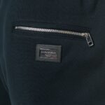 Dolce&Gabbana Tracksuit set (Black) / drawstring track pants / drawstring zip hoodie