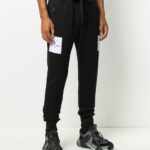 Dolce&Gabbana Pants (Black) / logo patch track pants