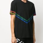 Givenchy Tshirt (Black) / Multicoloured chain print T-shirt