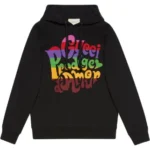 GUCCI Sweatshirt (Black) / Prodige d’Amour print hoodie