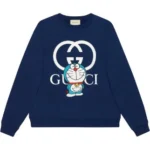 GUCCI Sweatshirt (Blue) / x Doraemon logo print sweatshirt