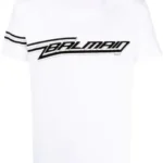 Balmain Tshirt (White) / logo-print T-shirt