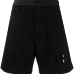 DSQUARED2 Shorts (Black) / Icon cotton track shorts