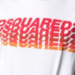 Dsquared2 Tshirt (Black) / Logo Print Cotton T-shirt