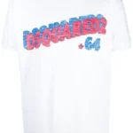 Dsquared2 Tshirt (White) / logo-print cotton T-shirt