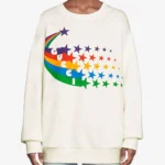 GUCCI Sweatshirt mit Sternschnuppen-Print