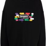 PALM ANGELS x Missoni Sport logo print sweatshirt