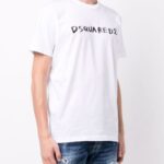 DSQUARED2 Tshirt (White) / logo-print short-sleeved T-shirt