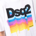 DSQUARED2 Tshirt (White) / logo crew-neck T-shirt