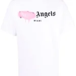 PALM ANGELS Tshirt (White) / Sprayed logo T-shirt