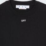 Off White – stamp cropped sweatshirt