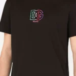 Dolce&Gabbana Tshirt (Black) / logo-embroidered T-shirt