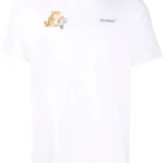 OFF-WHITE Tshirt (White) / Lunar New Year tiger print T-shirt