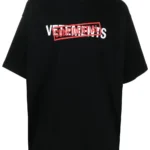 Vetements – Confidential logo print T-shirt