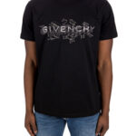 GIVENCHY PARIS Tshirt (Black) / logo-appliqué T-shirt