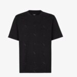 FENDI Tshirt (Black) / Black jersey T-shirt