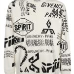 Givenchy Sweatshirt (White) / Logo Print Sweatshirt
