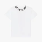 GIVENCHY PARIS Tshirt (White) / GIVENCHY oversized t-shirt with tag effect prints