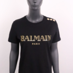 Balmain – Button-detailed T-shirt