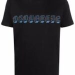 DSQUARED2 Tshirt (Black) / 3D logo-print T-shirt