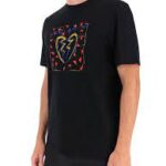 Saint Laurent T-shirt (Black) graphic-print cotton T-shirt