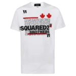 Dsquared2 Tshirt (White) / Logo print Cotton T-shirt