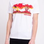 Dsquared2 Tshirt (White) / Wild west print