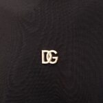 Dolce&Gabbana Tshirt (Black) / logo plaque cotton T-shirt