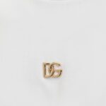 Dolce&Gabbana Tshirt (White) / logo plaque cotton T-shirt