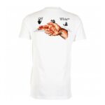 OFF-WHTE Tshirt (White ) / logo print short-sleeved T-shirt