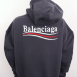 Balenciaga – Large Fit logo-print hoodie