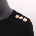 Balmain – Button-detailed T-shirt