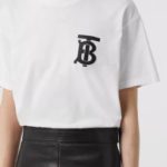 Burberry – Monogram Motif Cotton Oversized T-shirt