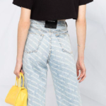 OFF WHITE – Cropped Short Sleeve T-shirt
