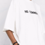 Balenciaga – No Comment Oversized T-shirt