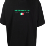Vetements – Embroidered Flag Logo Cotton T-shirt