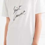 Saint Laurent – Signature Crew Neck T-shirt